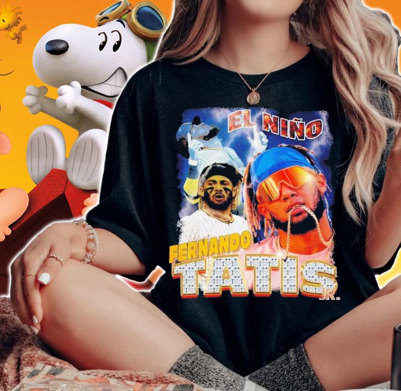 Fernando Tatis Jr El Nio Vintage Style Rap Shirt t-shirt woman shirt