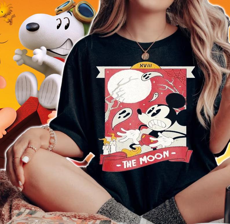 Friends Halloween Mickey And Friends Halloween Mickey Spooky Tarot Shirt t-shirt