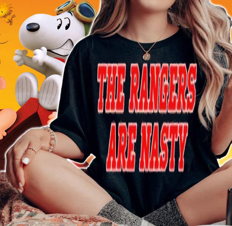 Heatdaddy Heatdaddymerch Rangers Are Nasty T-Shirt t-shirt