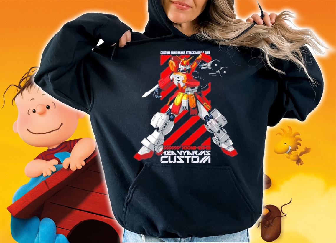 Heavyarms Custom Gundam Shirt t-shirt hoodie