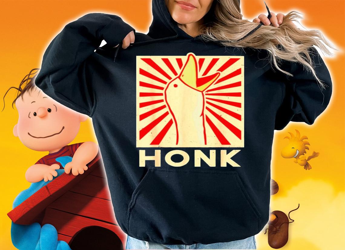 Honk Duck Vintage Art Shirt t-shirt