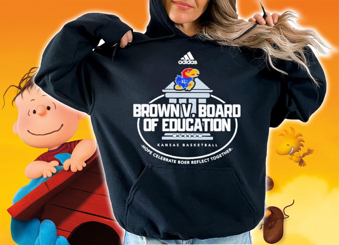 Kansas Jayhawks Brown V. Board Of Education Museum Kansas Basketball Shirt t-shirt
