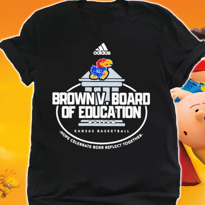 Kansas Jayhawks Brown V. Board Of Education Museum Kansas Basketball Shirt t-shirt