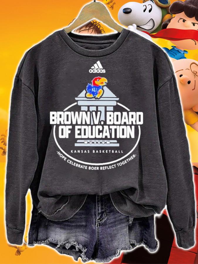 Kansas Jayhawks Brown V. Board Of Education Museum Kansas Basketball Shirt t-shirt