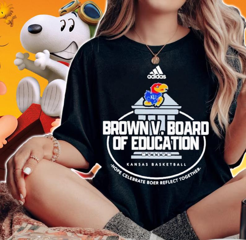 Kansas Jayhawks Brown V. Board Of Education Museum Kansas Basketball Shirt t-shirt