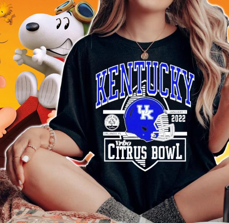 Kentucky Wildcats 2022 VRBO Citrus Bowl Shirt t-shirt woman shirt