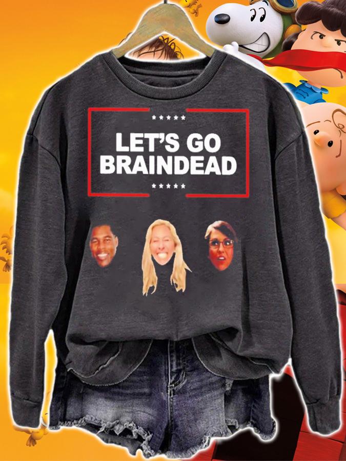 Lauren Boebert Let's Go Braindead Shirt t-shirt