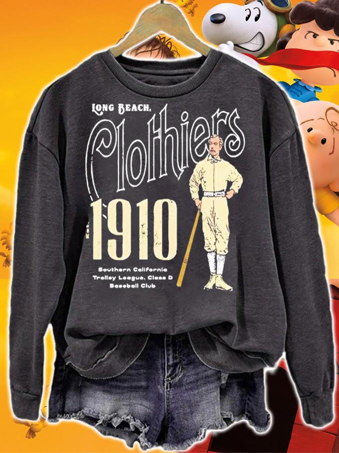 Long Beach Clothiers 1910 California Defunct Baseball Teams Vintage Shirt t-shirt sweatshirt