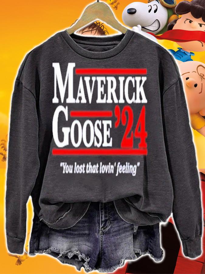 Maverick And Goose' 24 Election You Lost That Lovin' Feeling Shirt t-shirt