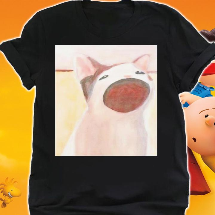 Memes I Wish Pyrrhica Pop Cat Print Set T-Shirt t-shirt shirt