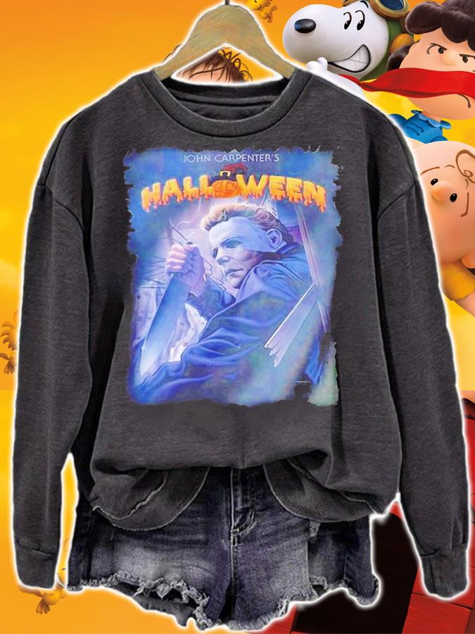 Michael Myers Halloween Movies 2022 Spooky Season T-Shirt t-shirt sweatshirt