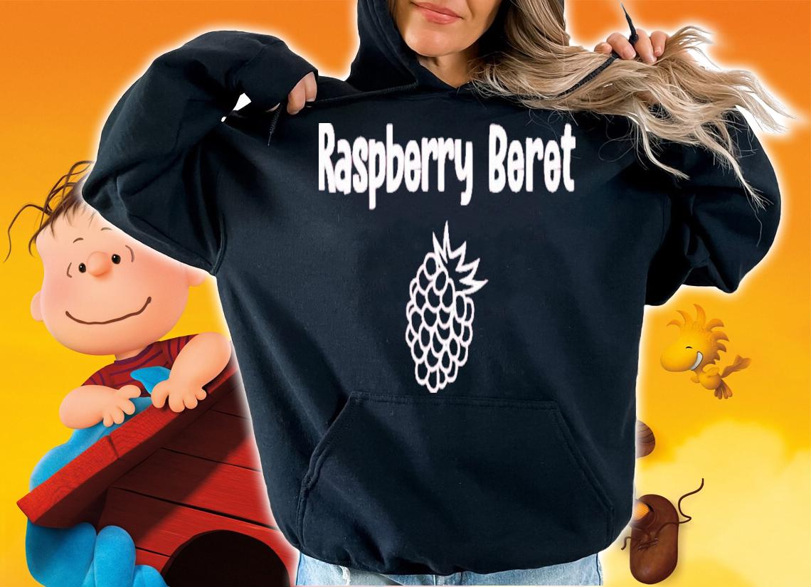 Poutinesmoothie Yeah Ok Raspberry Beret Grape T-Shirt t-shirt