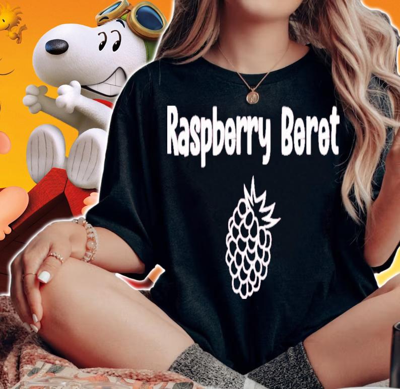 Poutinesmoothie Yeah Ok Raspberry Beret Grape T-Shirt t-shirt
