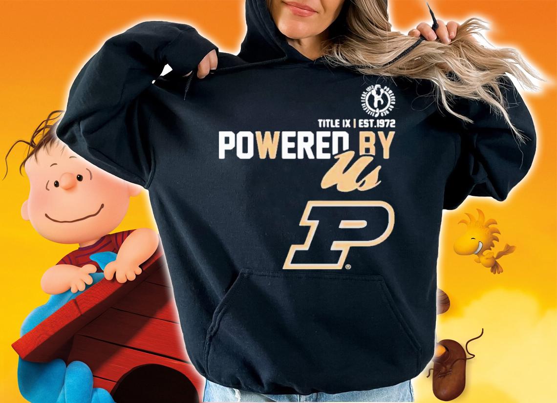 Purdue Boilermakers PoWered By Est 1972 Shirt t-shirt hoodie