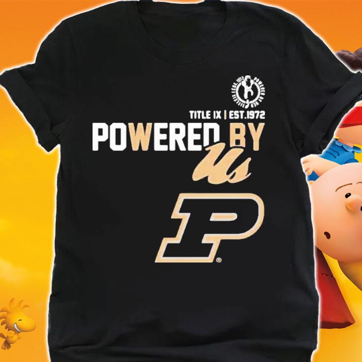 Purdue Boilermakers PoWered By Est 1972 Shirt t-shirt shirt