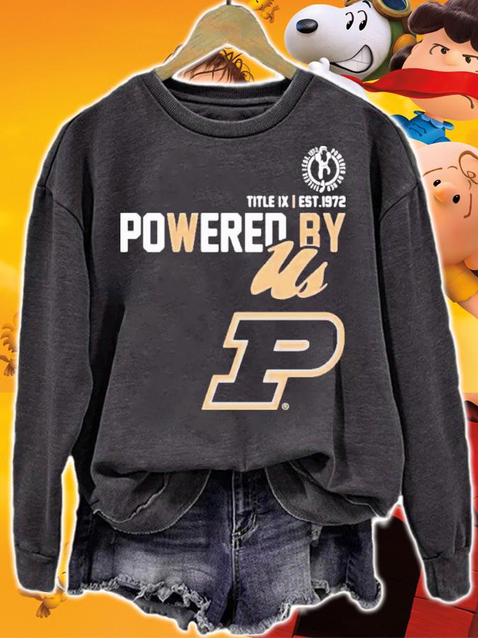 Purdue Boilermakers PoWered By Est 1972 Shirt t-shirt sweatshirt