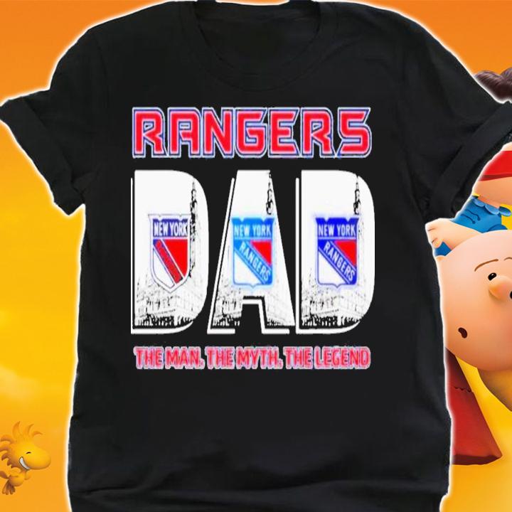 New York Rangers Dad The Man The Myth The Legend T-Shirt t-shirt