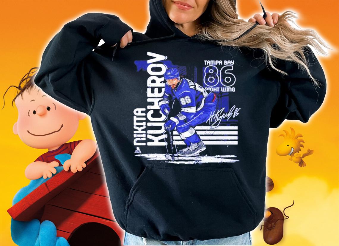 Nikita Kucherov Tampa Bay State Hockey Shirt t-shirt hoodie