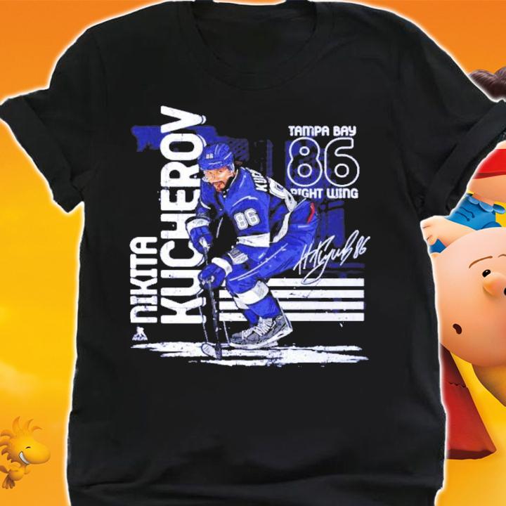 Nikita Kucherov Tampa Bay State Hockey Shirt t-shirt shirt