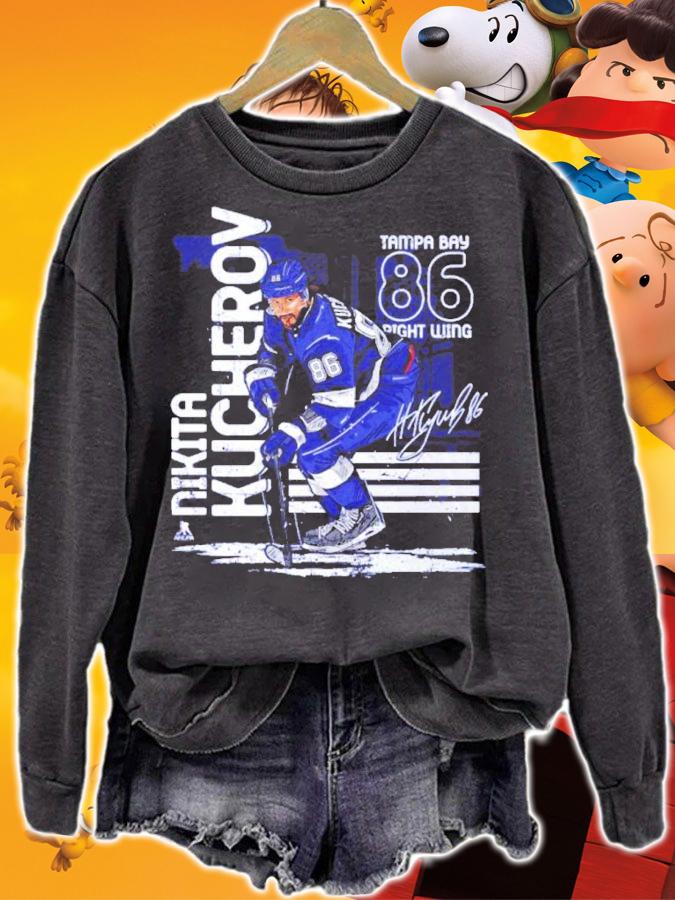Nikita Kucherov Tampa Bay State Hockey Shirt t-shirt sweatshirt