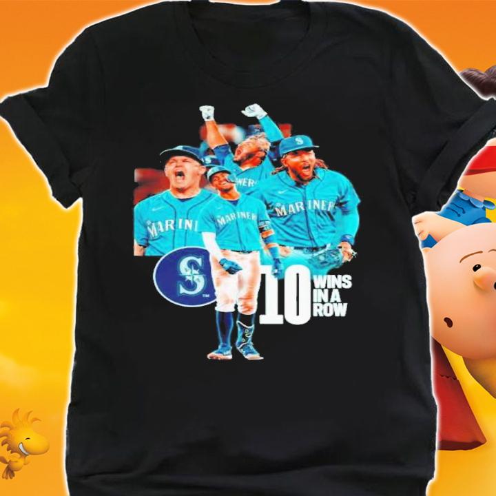 Seattle Mariners 10 Wins In A Raw Shirt t-shirt shirt