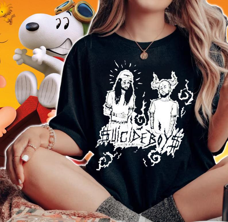 Vintage Suicideboy Music Lovers Fan Rapper Hip Hop shirt t-shirt woman shirt
