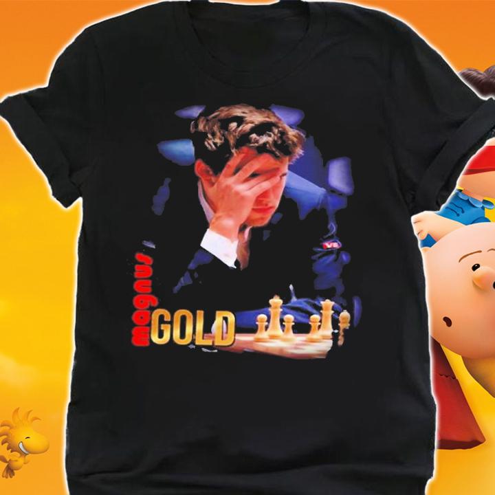 World Champion Chess Magnus Carlsen T-Shirt t-shirt shirt