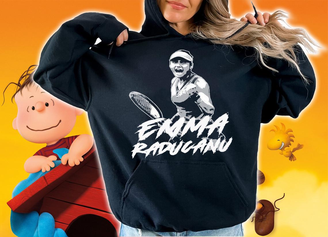 Tennis Player Emma Raducanu Vintage Shirt t-shirt