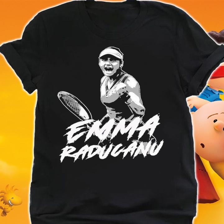 Tennis Player Emma Raducanu Vintage Shirt t-shirt