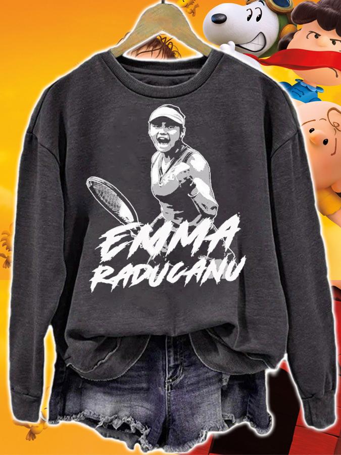 Tennis Player Emma Raducanu Vintage Shirt t-shirt
