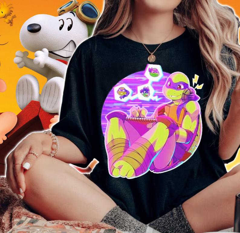 Transdimensional Downtime Ninja Turtles T-Shirt t-shirt woman shirt