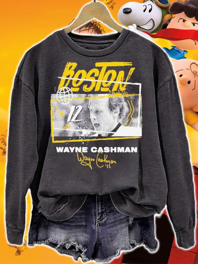 Wayne Cashman Boston Tones Hockey Shirt t-shirt sweatshirt