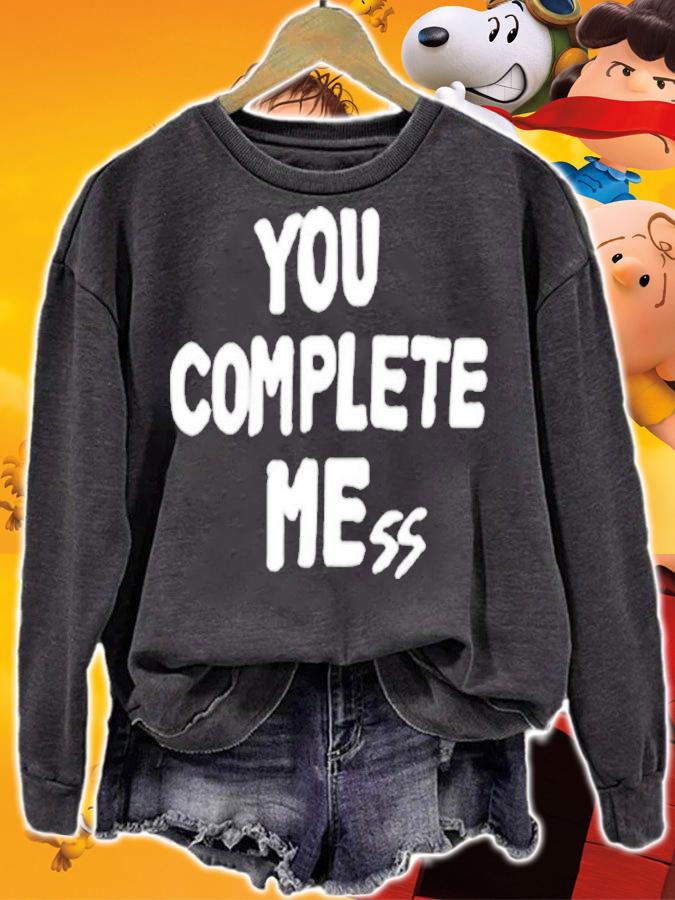 5SOS Luke Hemmings Style You Complete Mess Shirt t-shirt sweatshirt