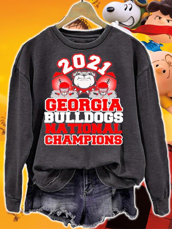 2021 Georgia Football National Champions Shirt t-shirt sweatshirt