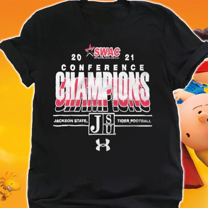 2021 SWAC Football Champions Jackson State Tigers T-shirt t-shirt