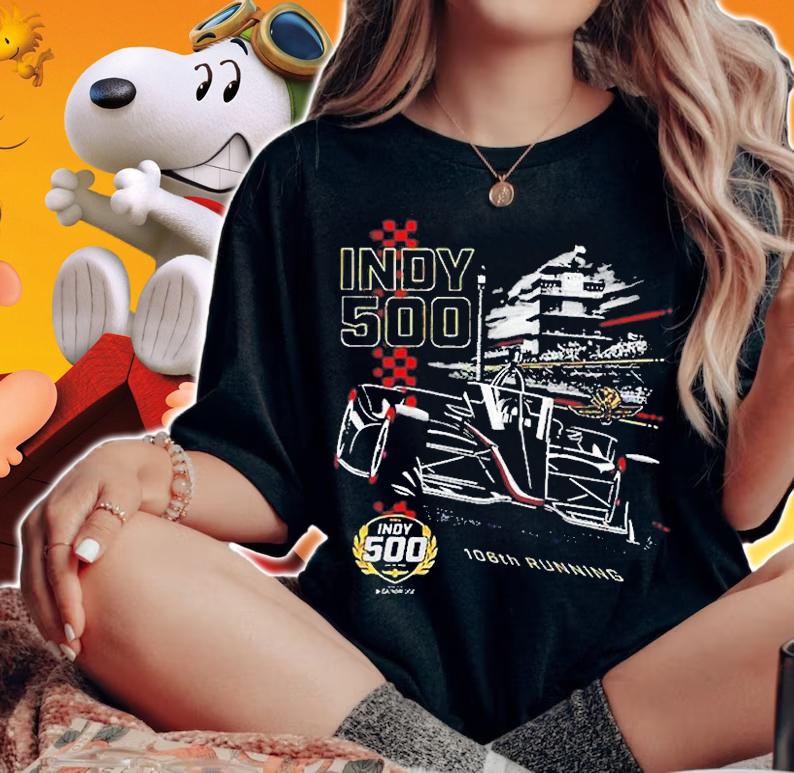2022 Indy 500 Ghost Car T-Shirt t-shirt woman shirt