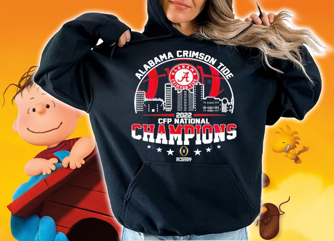 Alabama Crimson Tide 2022 CFP National Champions NCAA Football t-shirt hoodie