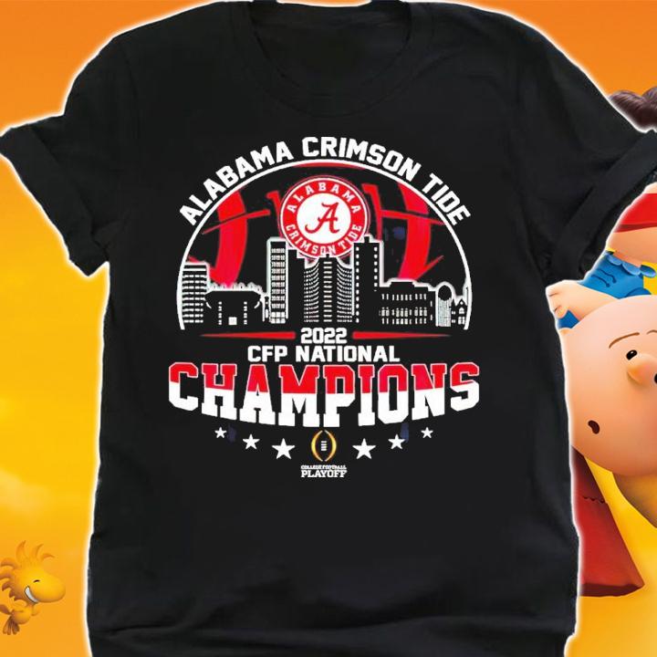 Alabama Crimson Tide 2022 CFP National Champions NCAA Football t-shirt shirt