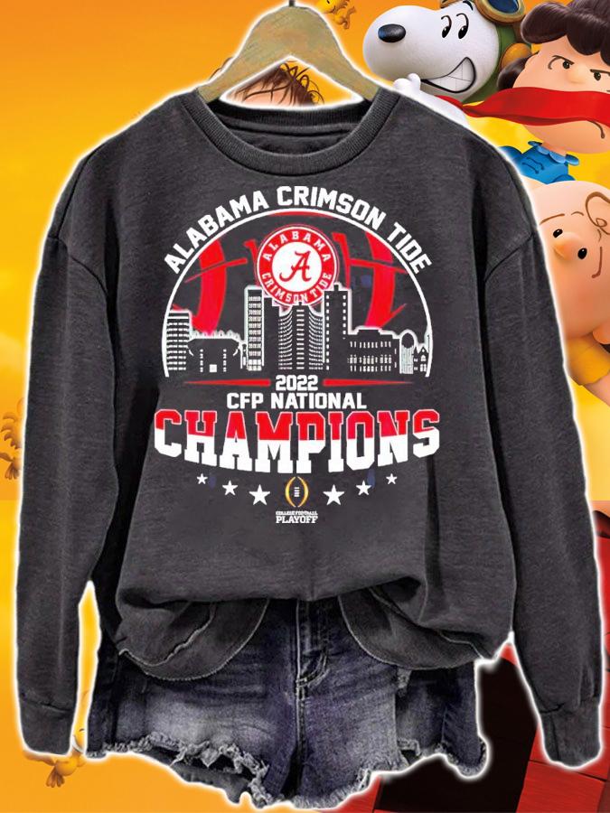 Alabama Crimson Tide 2022 CFP National Champions NCAA Football t-shirt sweatshirt
