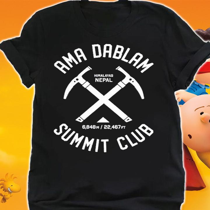 Ama Dablam Summit Club I Climbed Ama Dablam T-Shirt t-shirt shirt