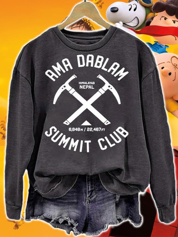 Ama Dablam Summit Club I Climbed Ama Dablam T-Shirt t-shirt sweatshirt