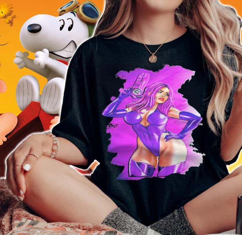 ArchivistOmega Regina Amethyst character T-shirt t-shirt woman shirt