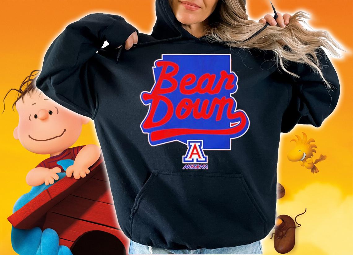 Arizona Wildcats Basketball Bear Down Shirt t-shirt