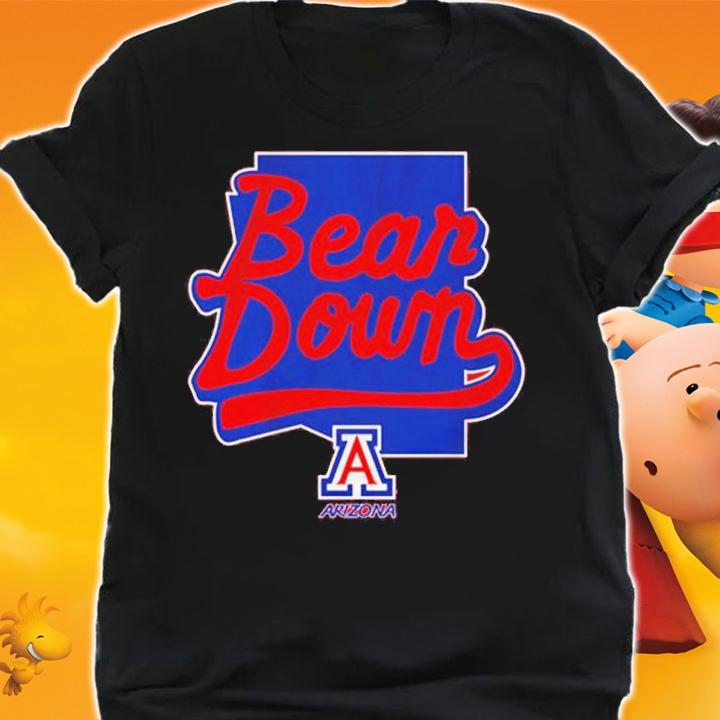 Arizona Wildcats Basketball Bear Down Shirt t-shirt