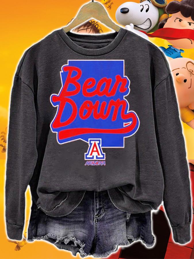 Arizona Wildcats Basketball Bear Down Shirt t-shirt
