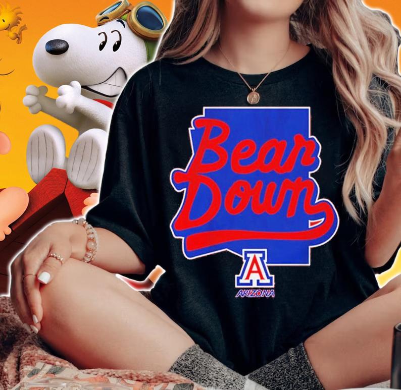 Arizona Wildcats Basketball Bear Down Shirt t-shirt