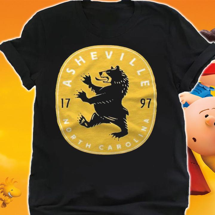 Asheville bear coat of farm T-shirt t-shirt