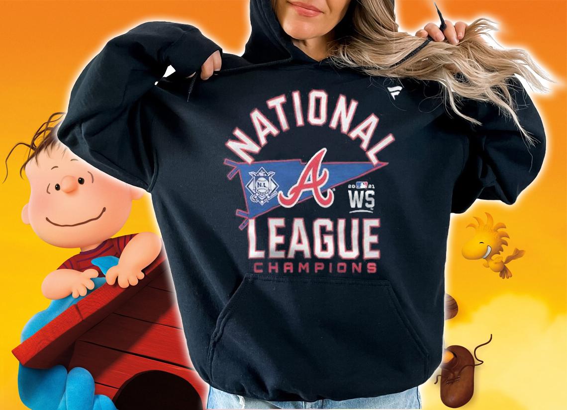 Atlanta Braves 2021 National League Champions Locker Room T-Shirt t-shirt hoodie