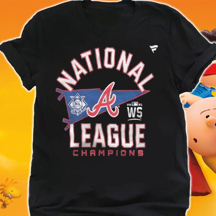 Atlanta Braves 2021 National League Champions Locker Room T-Shirt t-shirt shirt