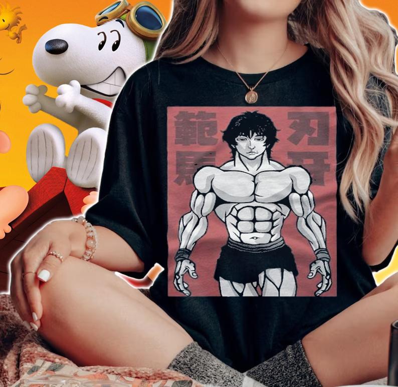Baki Hanma body T-shirt t-shirt woman shirt